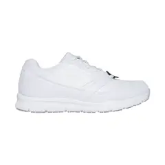 SKECHERS - Tenis Work Para Mujer Nampa Relaxed Fit Blanco
