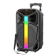 GENERICO - Parlante Modelo Gts-1845 Sonido Audio Led Rgb