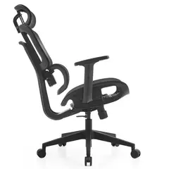 VERSUS - Silla De Oficina F40 Ergo Negro- Ergonomía Y Comodidad