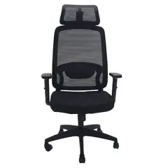 GENERICO - Silla De Oficina Gerencial Tela Malla Con Apoya Brazos 2D