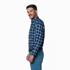 LEC LEE - Camisa Leñadora Hombre Azul Oscuro Azul oscuroL