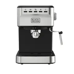 BLACK+DECKER - Cafetera Expreso EM0312-0SDLA Plateado