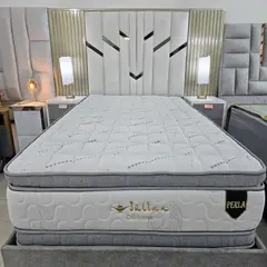 GENERICO - COLCHON PERLA QUEEN SULTAN 160 * 190 FIRMEZA SEMISUAVE