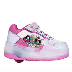 BARBIE - Tenis de Niña marca en Color LILA FUCSIA  TENIS AND MONO BARB
