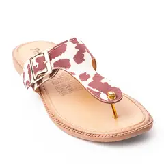 PRICE SHOES - Sandalia Plana para Mujer 692P49VTCAFE