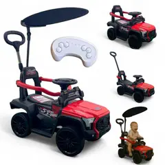 BEBESUNITA - Carro Montable Paseador Bebe Recargable CRemoto REF EI-159