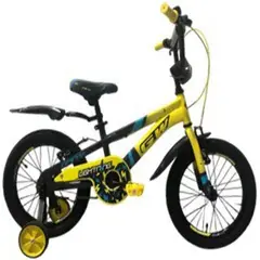 GW - Bicicleta Infantil Lightning Con Auxiliares Rin 12