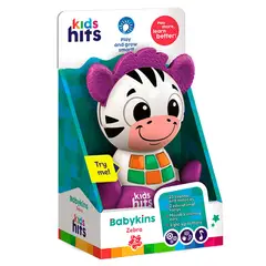 TOY LOGIC - Cebra Musical Sentada con Luces y Sonidos Kids Hits