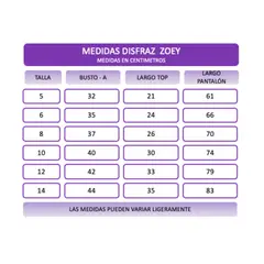 1AMIGO - Disfraz KPOP Para Niñas - Zoey