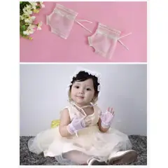 BABOLAT - Guantes Accesorios Bautizo Niña Bebé