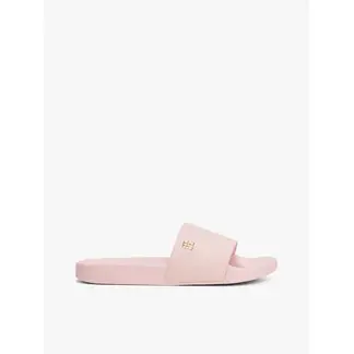 TOMMY HILFIGER - Sandalias rosa con monogramas TH en relieve