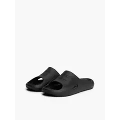 TOMMY HILFIGER - Sandalias negro con logo en relieve