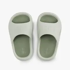 TOMMY HILFIGER - Sandalias gris con logo en relieve