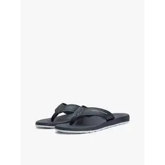 TOMMY HILFIGER - Sandalias azul con logo en la tira