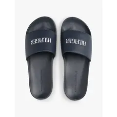 TOMMY HILFIGER - Sandalias azul con logo en relieve