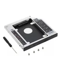 GENERICO - CADDY PARA DISCO SATA 2.5 PULGADAS PARA PORTATIL Y MACKBOOK 12.7MM