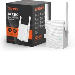 GENERICO - EXTENSOR DE RANGO DUAL BAND GIGABIT 2 ANT TENDA AC1200 MOD A18