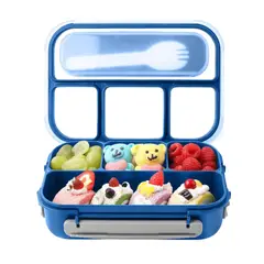 MONBENTO - Lonchera Bento 4 Compartimientos Térmica 1.3 L