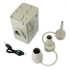 GENERICO - Bomba Aire Inflador Electrico Recargable Colchón Flotadores GR-688