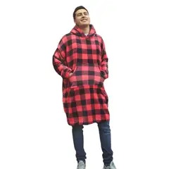 YETI - Buzo saco Cobija Gigante Overside Unisex Sencillo Adulto Hoodie