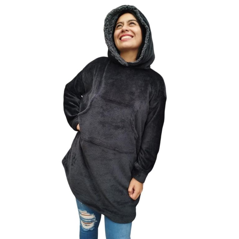 Imagen de Buzo saco Cobija Gigante Overside Unisex Sencillo Adulto Hoodie