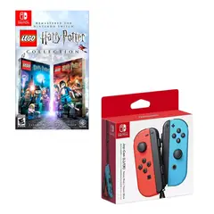 NINTENDO - Control Switch Joy-con Neon Con Juego Lego Harry Potter
