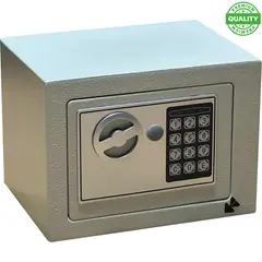 ONE PIXEL - Caja Fuerte Digital 23x17x17cm 42Lt Cafe