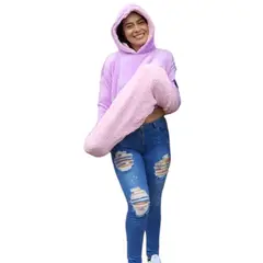 YETI - Buzo saco Cobija Gigante Overside Unisex Doble Adulto Hoodie