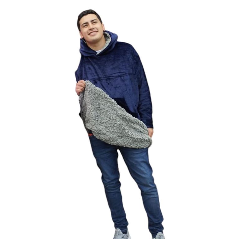 Imagen de Buzo saco Cobija Gigante Overside Unisex Doble Adulto Hoodie