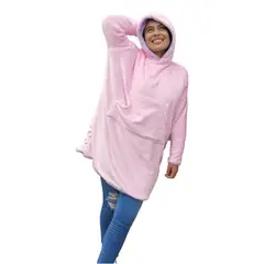 YETI - Buzo saco Cobija Gigante Overside Unisex Doble Adulto Hoodie