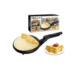 SOKANY - Máquina Eléctrica para Crepes Antiadherente.