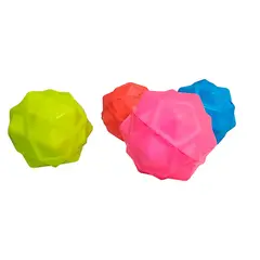 GENERICO - Pelotas Antiestres Saltarina Geometrica Unisex X 4 Unidades