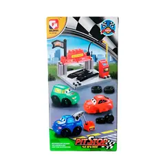 GENERICO - Carros Gasolinera Juguete Armable Figura Bloques Didacticos