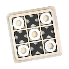 GENERICO - Juego De Mesa Madera Grande Triqui Didactico Interactivo