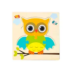 GENERICO - Rompecabezas Madera Figuras Aprendizaje Didactico Niño