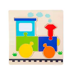 GENERICO - Rompecabezas Madera Figuras Aprendizaje Didactico Niño
