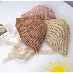 BABOLAT - Sombrero Gorra Niña Paja 1-4 años