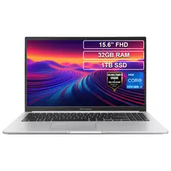 ASUS - Portátil X1502VA Core i7 13620H 32GB 1TB FHD Vivobook