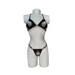 PROVOCAME - Disfraz Calaveras Lenceria Erotica Tanga Hilo Halloween Pirata