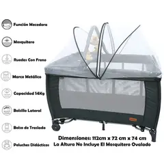 BEBESITOS - CORRAL PARA BEBÉ TOLDO CAMPING MARCA