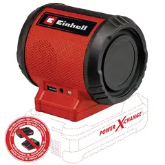 EINHELL - Parlante Inalámbrico 5v 2a 85 Db Tc-sr 18 Li