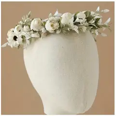 BABY BEE - Corona Niña Mujer Accesorios Matrimonio Boda Primera Comunión