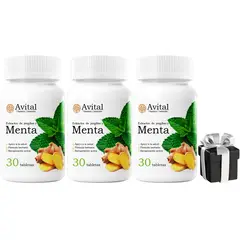 GENERICO - 3 AVITAL MENTA ORIGINAL + REGALO