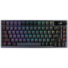 ASUS - Teclado Gamer mecanico Rog Azoth Nx Sw Snow Oled 75% RGB