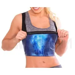 GENERICO - Faja Termica tipo sauna blusa termica dama para sudar Talla L-XL