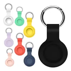 GENERICO - Funda Para Airtag Estuche Silicona Llavero Protector x 4 unid