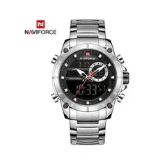 NAVIFORCE - Reloj Hombre deportivo Original Modelo NF9163SSB