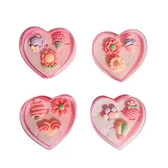 GENERICO - Set De Anillos Ajustables Juguete Niñas Figuras + Estuche