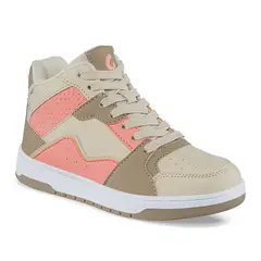 LOS GOMOSOS - Tenis Urbanos Kuxoj Beige-Coral para Niña