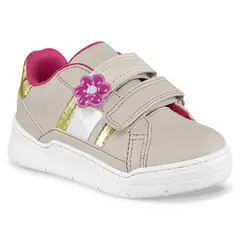 LOS GOMOSOS - Tenis Casuales Zowie Beige para Niña